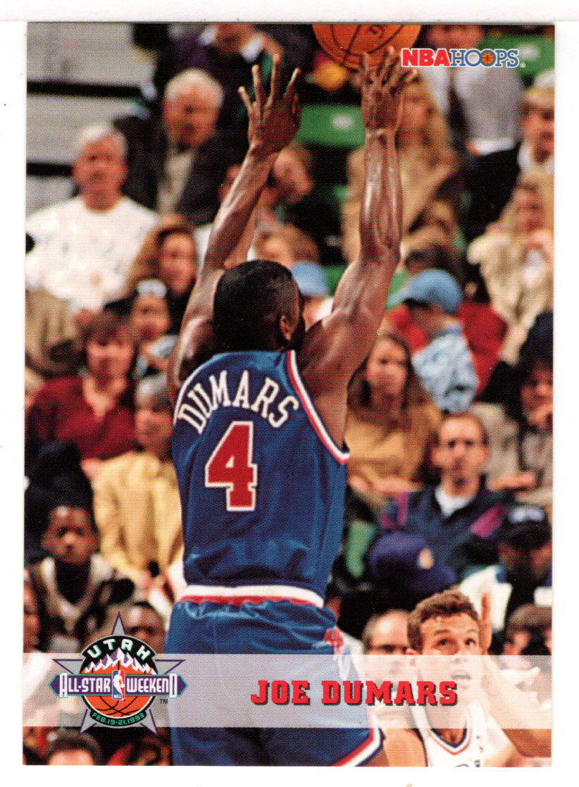 Joe Dumars - Detroit Pistons - All-Star Game (NBA Basketball Card) 1993-94 Hoops # 262 Mint