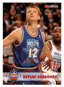 Detlef Schrempf - Indiana Pacers - All-Star Game (NBA Basketball Card) 1993-94 Hoops # 267 Mint