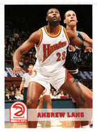 Andrew Lang - Atlanta Hawks (NBA Basketball Card) 1993-94 Hoops # 303 Mint