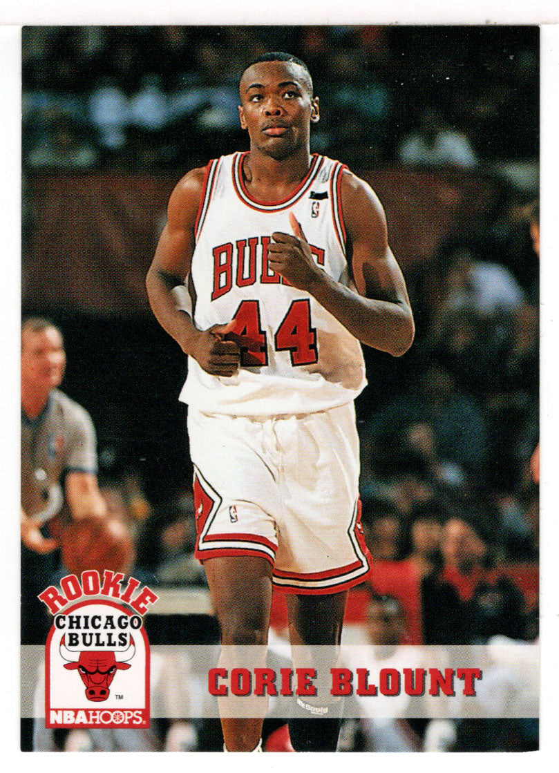 Corie Blount RC - Chicago Bulls (NBA Basketball Card) 1993-94 Hoops # 311 Mint