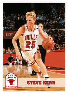 Steve Kerr - Chicago Bulls (NBA Basketball Card) 1993-94 Hoops # 312 Mint