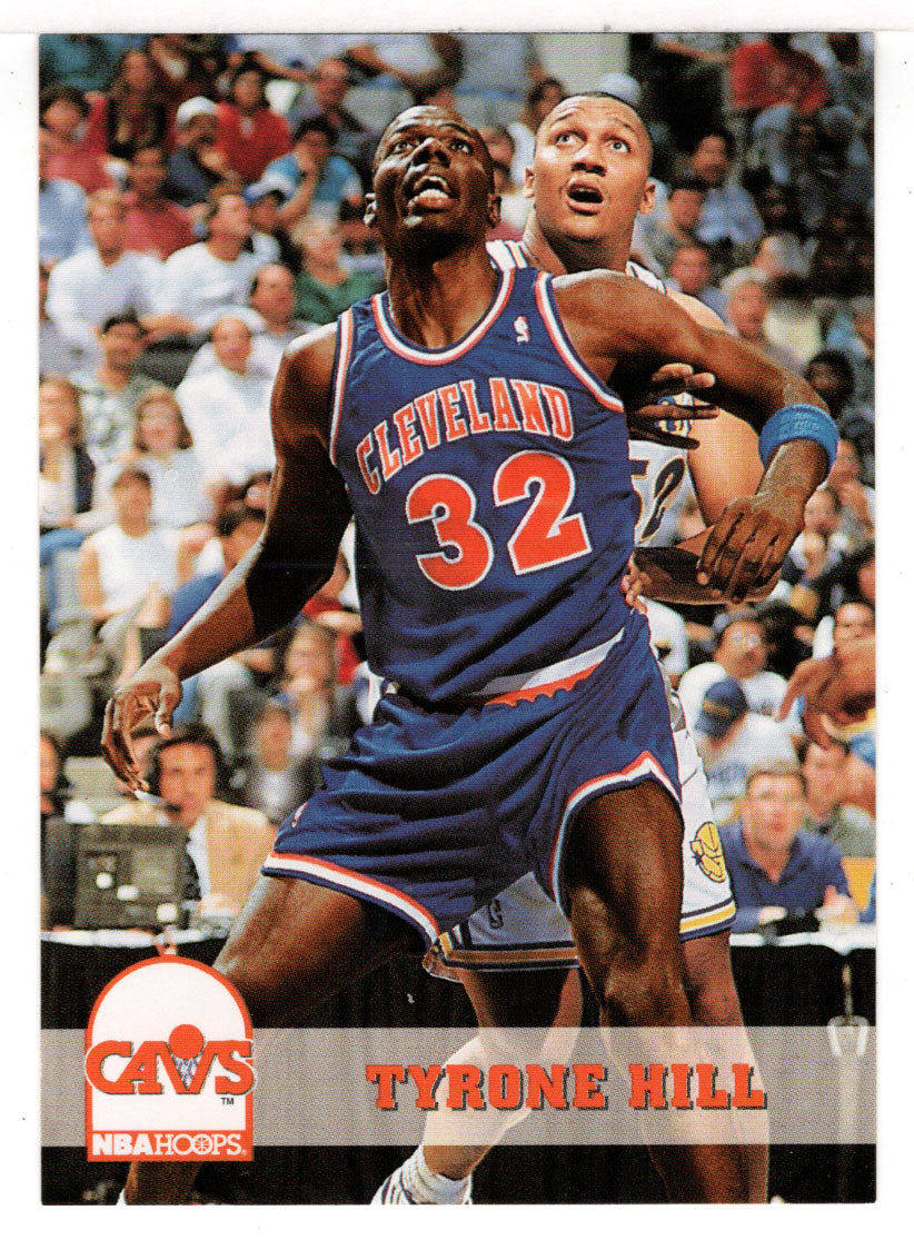 Tyrone Hill - Cleveland Cavaliers (NBA Basketball Card) 1993-94 Hoops # 316 Mint