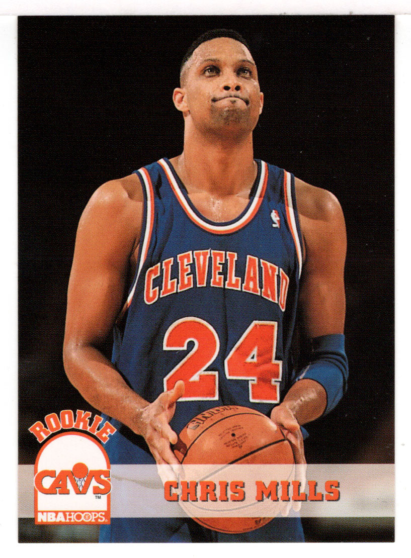 Chris Mills RC - Cleveland Cavaliers (NBA Basketball Card) 1993-94 Hoops # 318 Mint