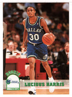 Lucious Harris RC - Dallas Mavericks (NBA Basketball Card) 1993-94 Hoops # 320 Mint