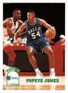 Popeye Jones RC - Dallas Mavericks (NBA Basketball Card) 1993-94 Hoops # 321 Mint