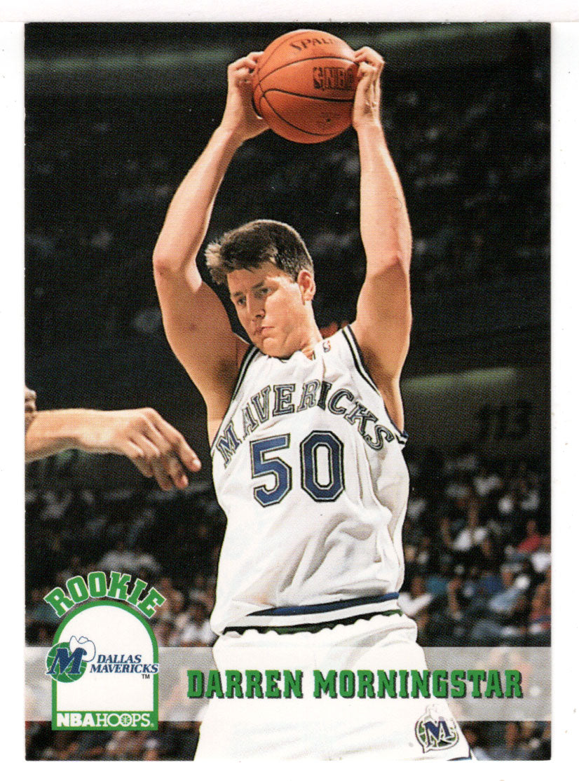 Darren Morningstar RC - Dallas Mavericks (NBA Basketball Card) 1993-94 Hoops # 324 Mint