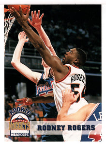 Rodney Rogers RC - Denver Nuggets (NBA Basketball Card) 1993-94 Hoops # 328 Mint