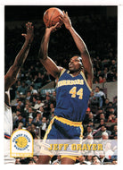 Jeff Grayer - Golden State Warriors (NBA Basketball Card) 1993-94 Hoops # 338 Mint