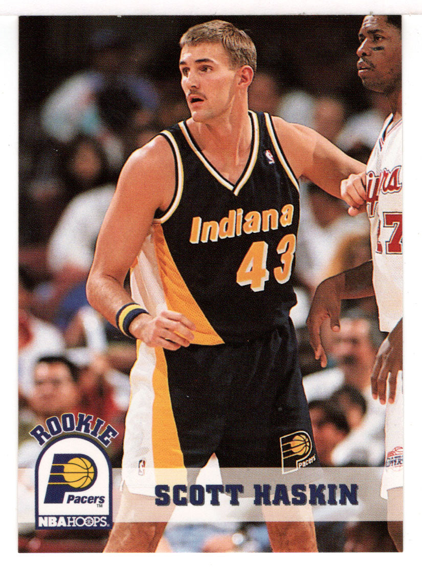 Scott Haskin RC - Indiana Pacers (NBA Basketball Card) 1993-94 Hoops # 346 Mint