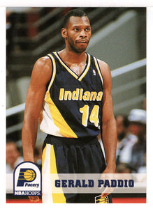 Gerald Paddio - Indiana Pacers (NBA Basketball Card) 1993-94 Hoops # 347 Mint