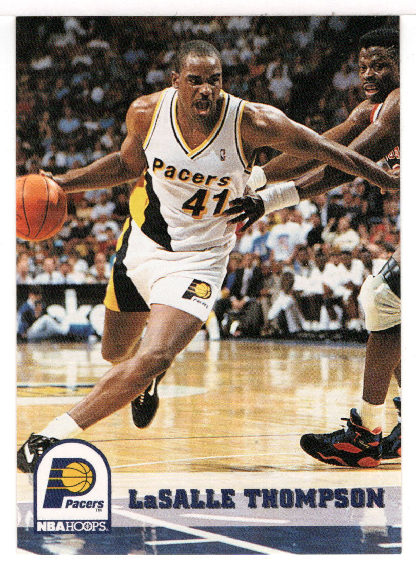 LaSalle Thompson - Indiana Pacers (NBA Basketball Card) 1993-94 Hoops # 348 Mint