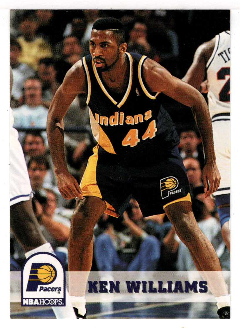 Ken Williams - Indiana Pacers (NBA Basketball Card) 1993-94 Hoops # 349 Mint