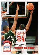 Terry Dehere RC - Los Angeles Clippers (NBA Basketball Card) 1993-94 Hoops # 351 Mint