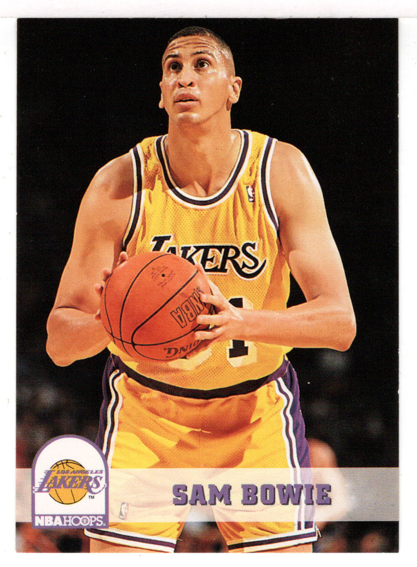 Sam Bowie - Los Angeles Lakers (NBA Basketball Card) 1993-94 Hoops # 353 Mint