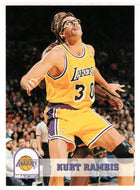 Kurt Rambis - Los Angeles Lakers (NBA Basketball Card) 1993-94 Hoops # 355 Mint