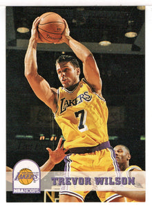 Trevor Wilson - Los Angeles Lakers (NBA Basketball Card) 1993-94 Hoops # 357 Mint