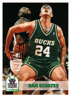 Dan Schayes - Milwaukee Bucks (NBA Basketball Card) 1993-94 Hoops # 365 Mint