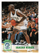 Isaiah Rider RC - Minnesota Timberwolves (NBA Basketball Card) 1993-94 Hoops # 367 Mint