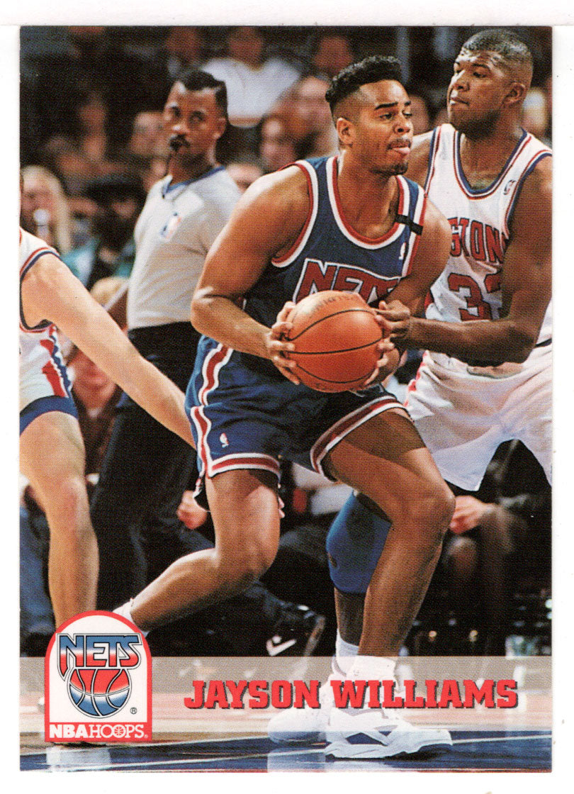 Jayson Williams - New Jersey Nets (NBA Basketball Card) 1993-94 Hoops # 375 Mint