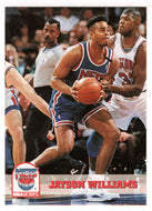 Jayson Williams - New Jersey Nets (NBA Basketball Card) 1993-94 Hoops # 375 Mint