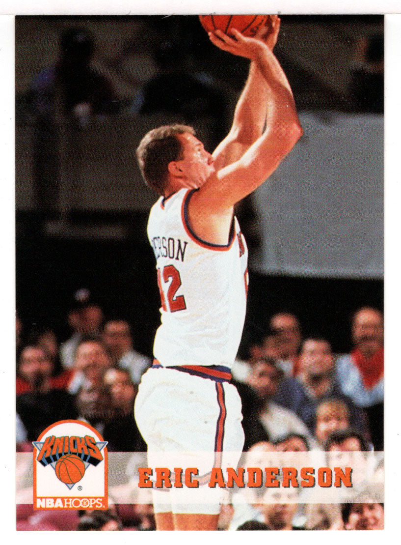 Eric Anderson - New York Knicks (NBA Basketball Card) 1993-94 Hoops # 376 Mint