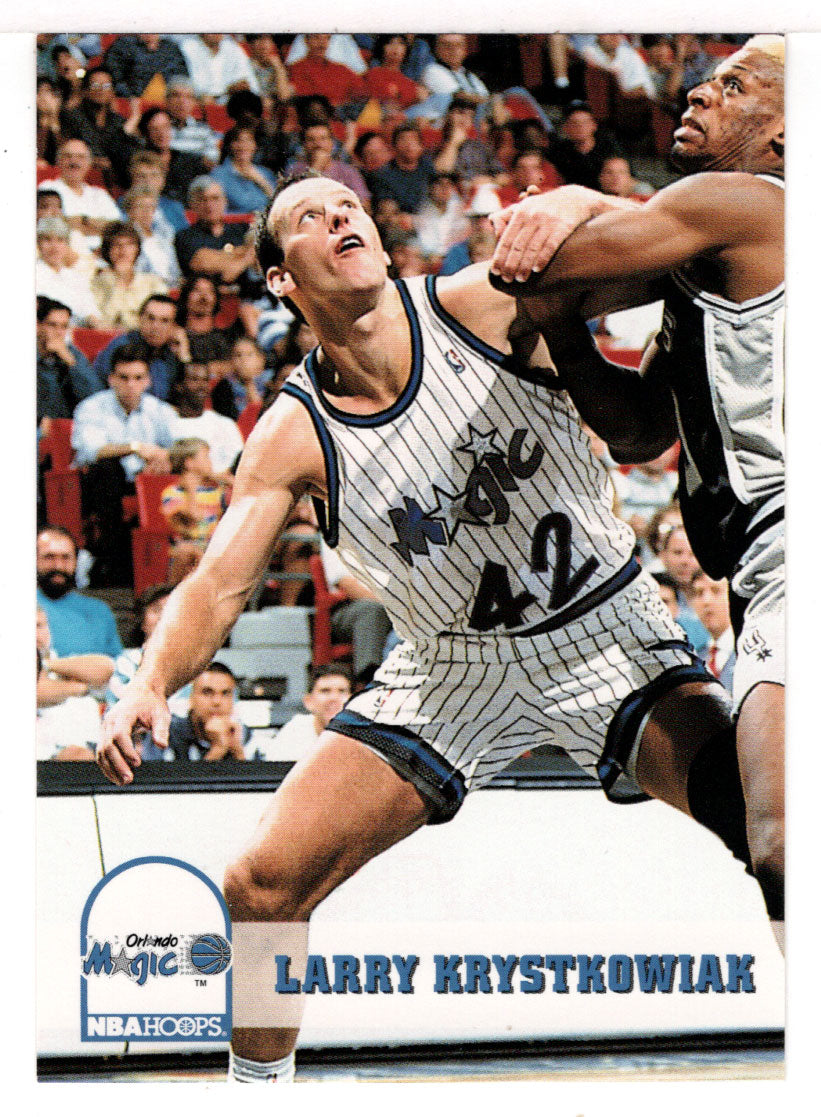 Larry Krystkowiak - Orlando Magic (NBA Basketball Card) 1993-94 Hoops # 382 Mint