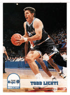 Todd Lichti - Orlando Magic (NBA Basketball Card) 1993-94 Hoops # 383 Mint