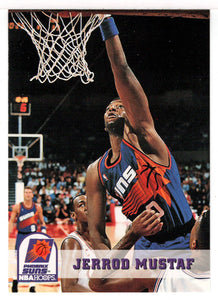 Jerrod Mustaf - Phoenix Suns (NBA Basketball Card) 1993-94 Hoops # 394 Mint