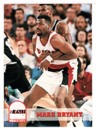 Mark Bryant - Portland Trail Blazers (NBA Basketball Card) 1993-94 Hoops # 395 Mint