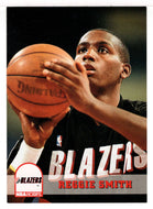 Reggie Smith - Portland Trail Blazers (NBA Basketball Card) 1993-94 Hoops # 399 Mint