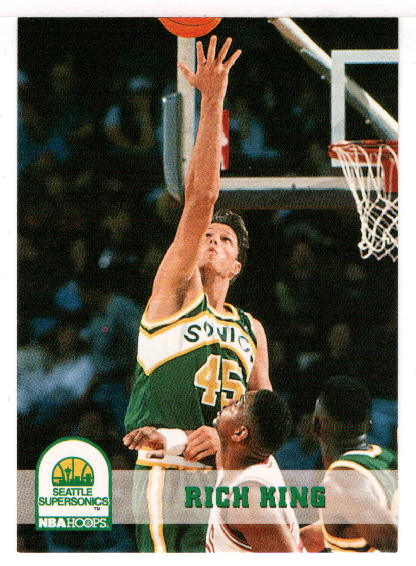 Rich King - Seattle SuperSonics (NBA Basketball Card) 1993-94 Hoops # 410 Mint