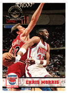 Chris Morris - New Jersey Nets - Fifth Anniversary Gold (NBA Basketball Card) 1993-94 Hoops # 141 Mint