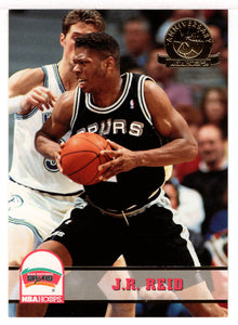 J.R. Reid - San Antonio Spurs - Fifth Anniversary Gold (NBA Basketball Card) 1993-94 Hoops # 202 Mint