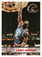 Larry Johnson - Charlotte Hornets - All-Star Game - Fifth Anniversary Gold (NBA Basketball Card) 1993-94 Hoops # 260 Mint