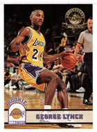 George Lynch - Los Angeles Lakers - Fifth Anniversary Gold (NBA Basketball Card) 1993-94 Hoops # 354 Mint