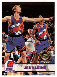 Joe Kleine - Phoenix Suns - Fifth Anniversary Gold (NBA Basketball Card) 1993-94 Hoops # 392 Mint