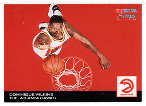 Dominique Wilkins - Atlanta Hawks - Scoops (NBA Basketball Card) 1993-94 Hoops # HS 1 Mint