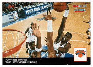 Patrick Ewing - New York Knicks - Scoops (NBA Basketball Card) 1993-94 Hoops # HS 18 Mint