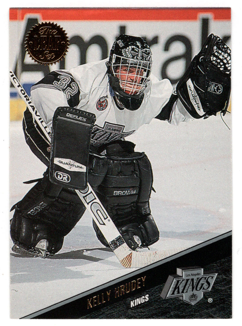 Kelly Hrudey - Los Angeles Kings (NHL Hockey Card) 1993-94 Leaf # 39 Mint
