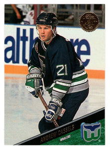 Andrew Cassels - Hartford Whalers (NHL Hockey Card) 1993-94 Leaf # 50 Mint