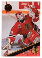 Ed Belfour - Chicago Blackhawks (NHL Hockey Card) 1993-94 Leaf # 62 Mint