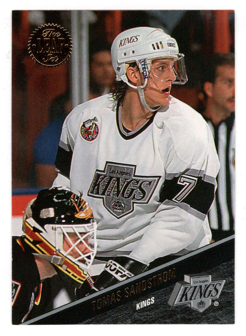 Tomas Sandstrom - Los Angeles Kings (NHL Hockey Card) 1993-94 Leaf # 106 Mint