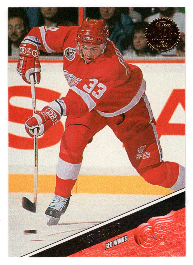 Yves Racine - Detroit Red Wings (NHL Hockey Card) 1993-94 Leaf # 115 Mint