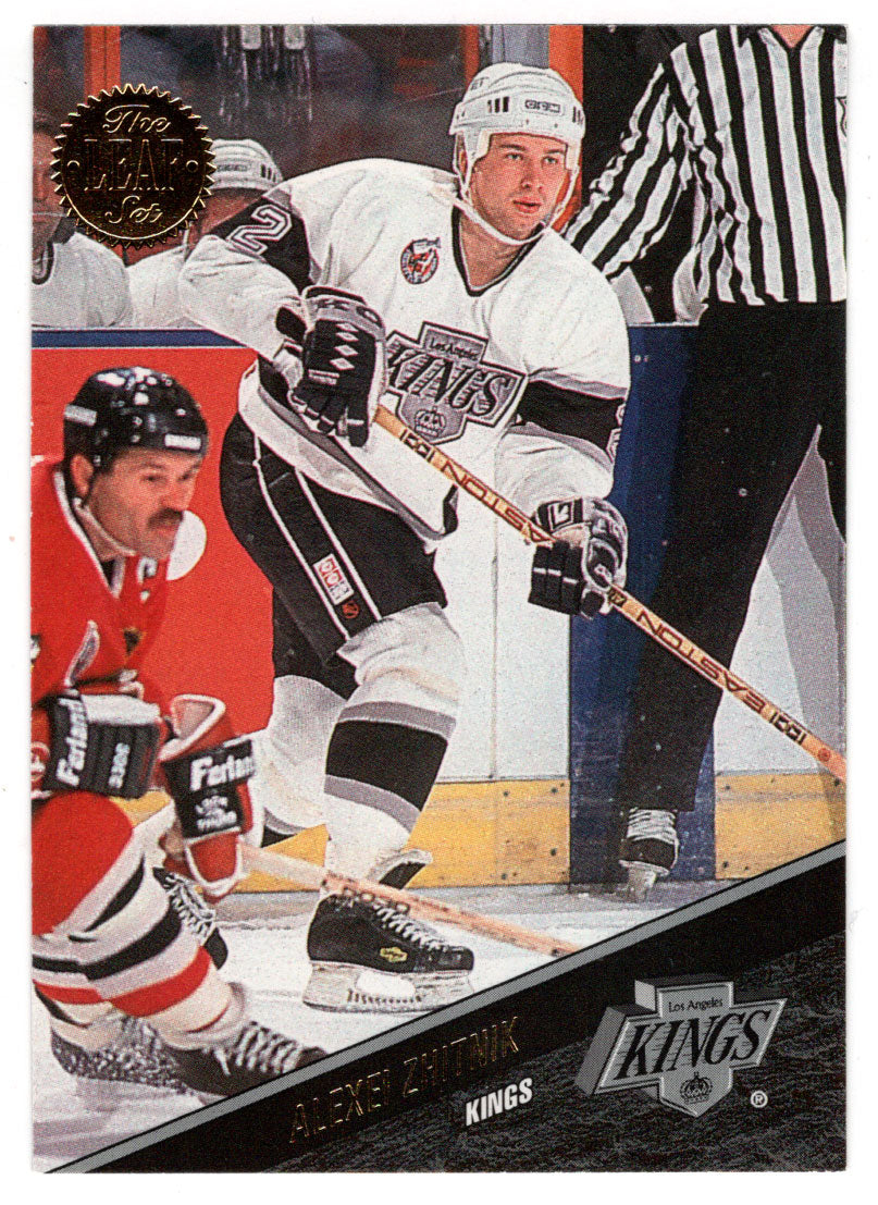 Alexei Zhitnik - Los Angeles Kings (NHL Hockey Card) 1993-94 Leaf # 123 Mint