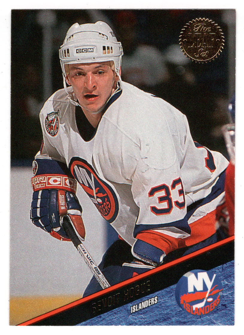 Benoit Hogue - New York Islanders (NHL Hockey Card) 1993-94 Leaf # 155 Mint