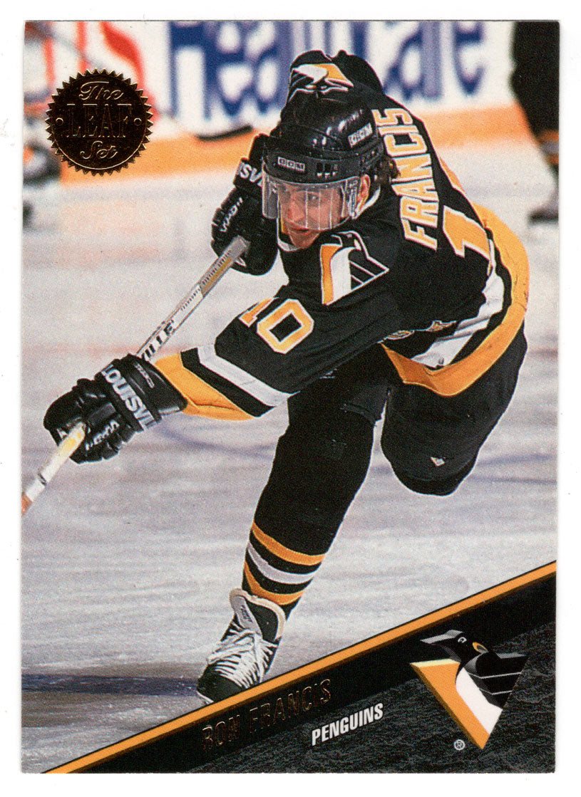 Ron Francis - Pittsburgh Penguins (NHL Hockey Card) 1993-94 Leaf # 161 Mint
