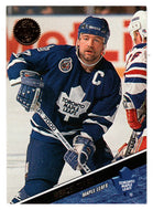 Wendel Clark - Toronto Maple Leafs (NHL Hockey Card) 1993-94 Leaf # 166 Mint