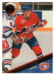 Patrice Brisebois - Montreal Canadiens (NHL Hockey Card) 1993-94 Leaf # 191 Mint