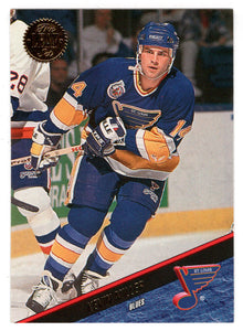 Kevin Miller - St. Louis Blues (NHL Hockey Card) 1993-94 Leaf # 192 Mint