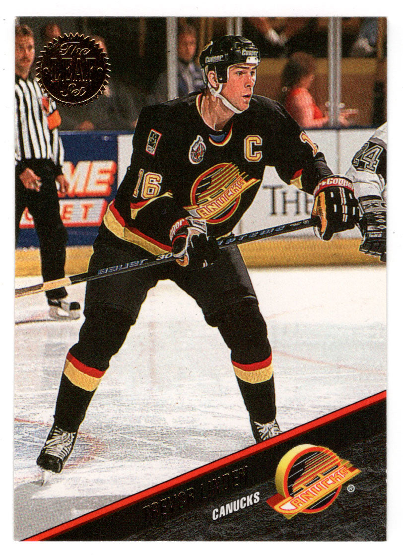 Trevor Linden - Vancouver Canucks (NHL Hockey Card) 1993-94 Leaf # 193 Mint